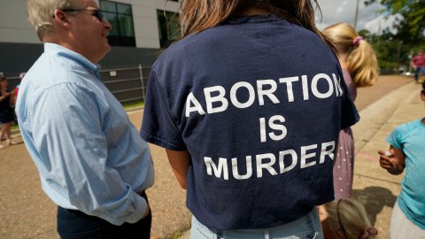 department-of-justice-accuses-the-biden-administration-of-using-the-face-act-against-anti-abortion-activists