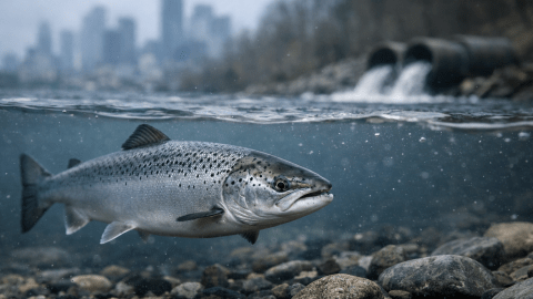 salmon-altered-by-cocaine-and-antidepressants-found-in-rivers:-what-a-study-revealed