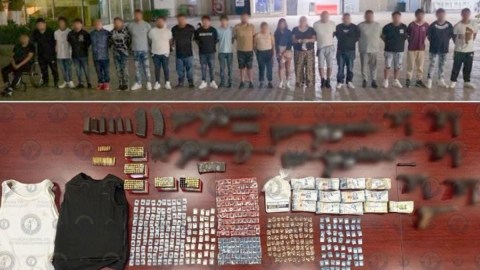 they-arrest-22-members-of-the-cjng-in-guanajuato-while-they-were-having-a-party