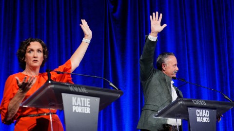 california-gubernatorial-candidates-are-questioned-about-housing,-climate-and-education