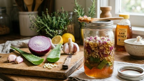 purple-onion-with-garlic-and-aloe-vera-to-cure-the-flu:-does-it-really-work?