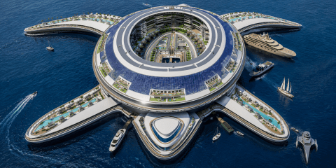 it-looks-like-a-floating-city:-this-is-the-gigantic-“turtle-cruise”-for-60,000-people