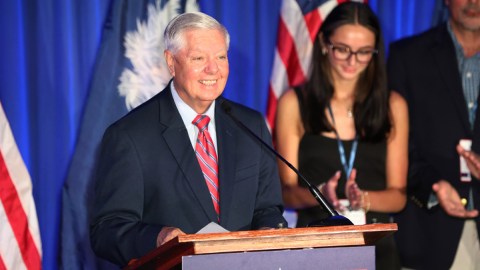 lindsey-graham,-ally-of-donald-trump,-wins-the-republican-primary-in-south-carolina